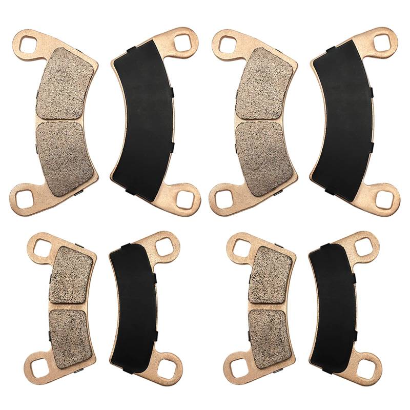 Bremsbeläge vorne und hinten, gesintert für Polaris General-1000 RZR-4-900 RZR-S4-1000 Ranger-1000 Pro-XD Ranger-Crew-570, OEM# 2203747 2208933 2205949 2203318 von JAVIK