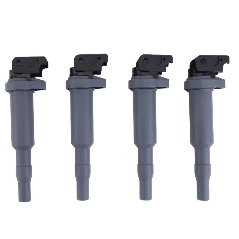 4PCS Zündspulen-Set für BMW 1er E81 E87 E88 3er E90 E93 E92 E91 5er E60 E61 Zündkerze Zündmodul Zündanlage Stabzündspule Zündspulen Zündkerzen Zündspulenmodul 12137559842 12137562745 12137571644 von JAWSEU