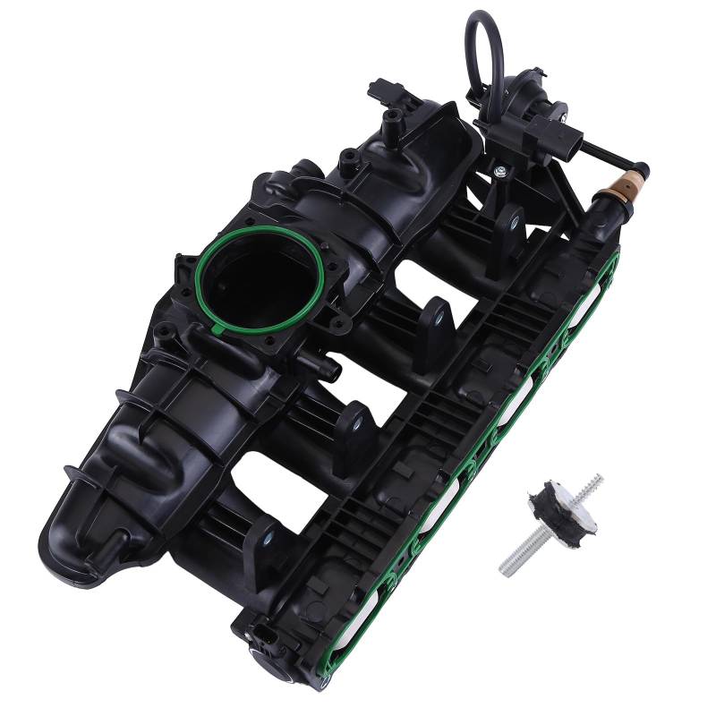 JAWSEU Ansaugbrücke Ansaugkrümmer mit A3 A4 A5 für Seat Altea Leon Skoda Octavia Ii Superb Ansaugbrücke Ansaugkrümmermodul Ansaugkrümmer Einlass Einlasskrümmer 06H198211A von JAWSEU