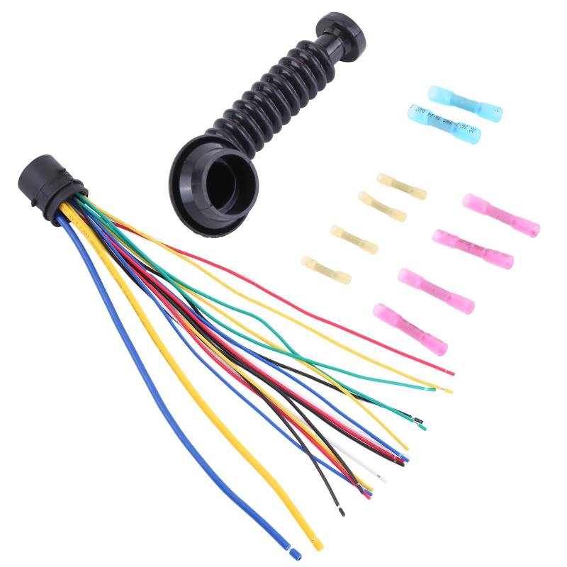 Kabelbaum Reparatursatz Heckklappe für Opel Zafira/Zafira Family B 2005-2013 Kabelbaum Reparatursatz Silikon Tür Stecker Kabel Türkabelbaum hinten links rechts 1284222 13158679 1284223 13158680 von JAWSEU