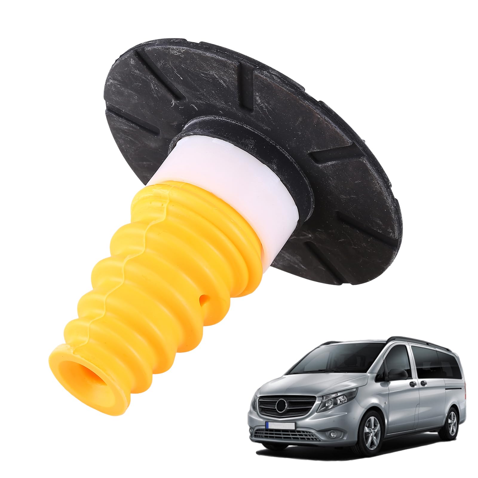 Zusatzfeder Hinterachse links rechts Compatible with Merc-des-B V-Class Vito 447 Anschlagpuffer Federung Federaufnahme Zusatzfeder Hinterachse Feder hinten links rechts Compatible 4473240100 Zusatzfeder Hinterachse links rechts Compatible with Merc-des-B V-Class Vito 447 Anschlagpuffer Federung Federaufnahme Zusatzfeder Hinterachse Feder hinten links rechts Compatible 4473240100 von JAWSEU