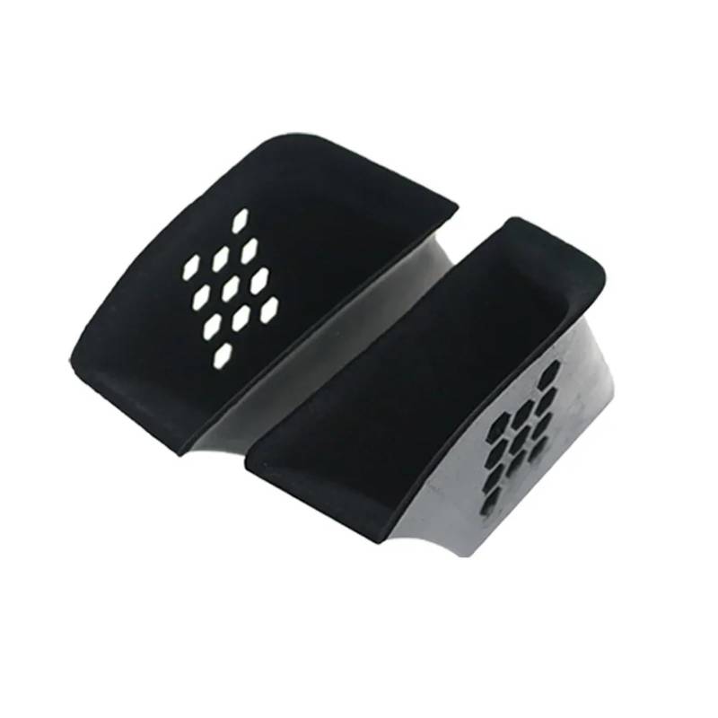 JAYQDZ 2 STÜCKE Verstauen Aufräumen ABS + Beflockung Kompatibel mit Porsche 718 911 Autotür Armlehne Griff Organizer Aufbewahrungsbox Autoinnenausstattung(Black) von JAYQDZ