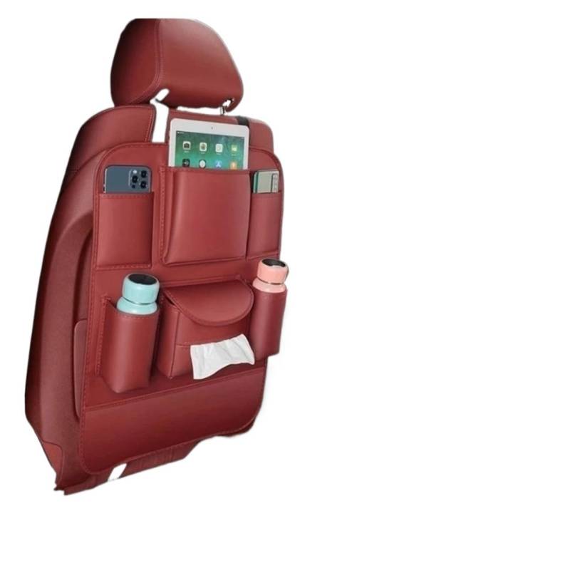 JAYQDZ Autositz-Organizer, Aufbewahrungstasche for die Rückenlehne, Antikick-Pad for den hinteren Verschleiß, kompatibel mit BMW X1 X3 X5 X7 E39 E46 E60 E90 F10 F20 F30 F01 F15 G30(A) von JAYQDZ
