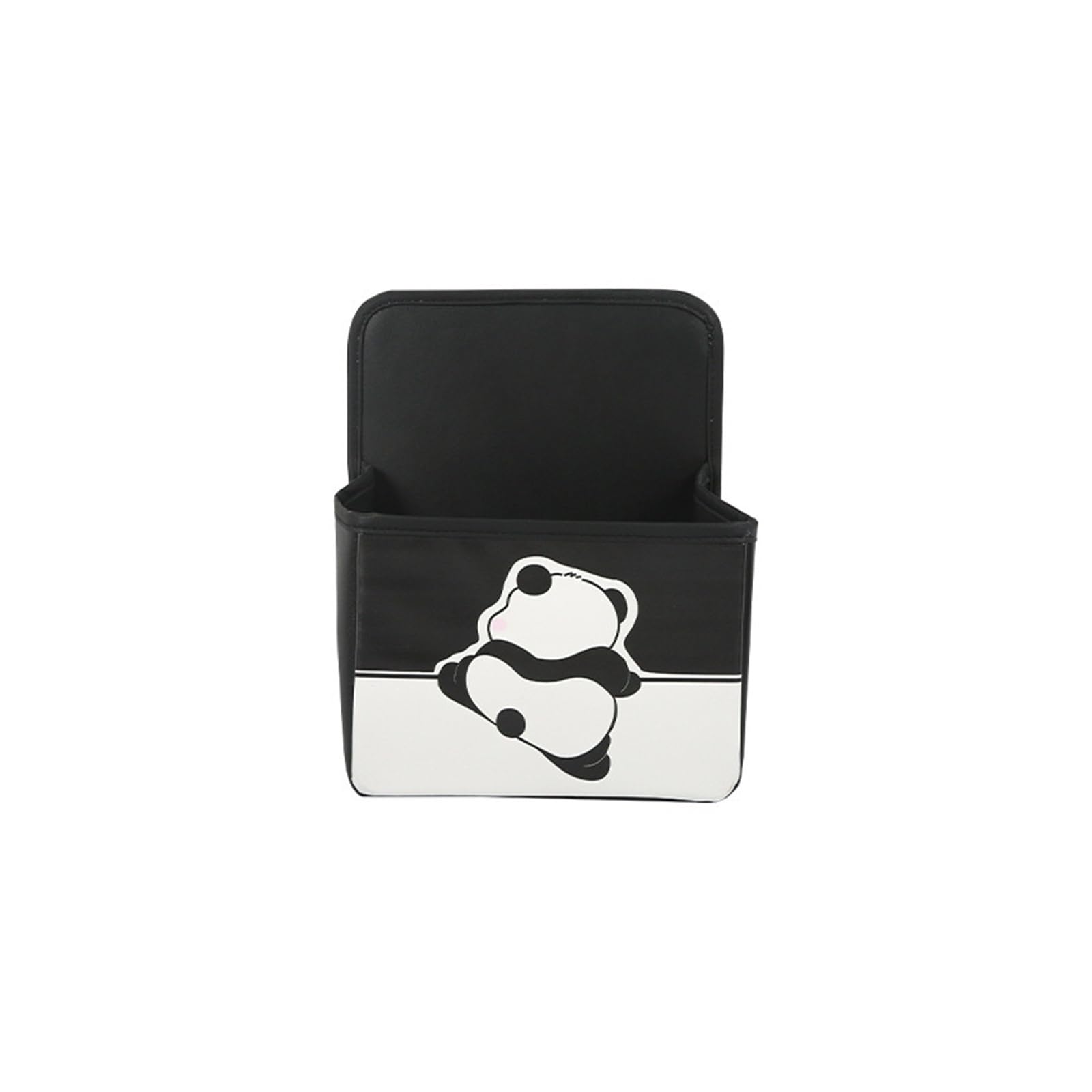 JAYQDZ Klebrige Auto-Schuhbox, Autozubehör, Kofferraum, kreativer Sitz, Leder, Cartoon-Aufbewahrungs-Schuhbox, universell(240607-4) von JAYQDZ