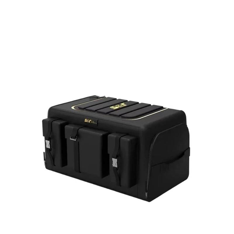 JAYQDZ Kofferraum-Organizer-Box, große Kapazität, Aufbewahrungstasche for Auto-Mehrzweckwerkzeuge, Oxford-Stoff, zusammenklappbar, for den Notfall(50L) von JAYQDZ