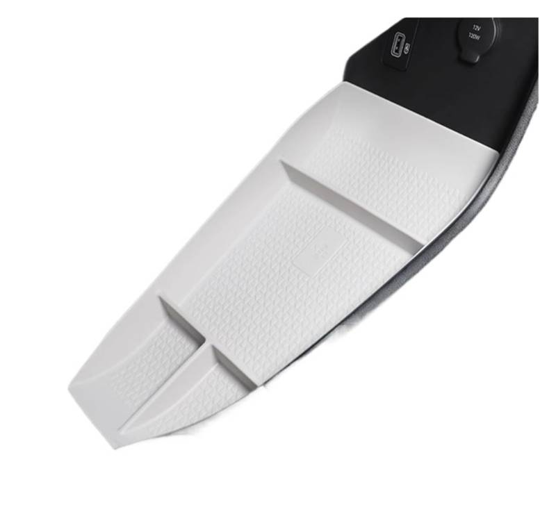 JAYQDZ Kompatibel mit BYD Yuan UP Yuan Pro 2024 2025. Untere Aufbewahrungsbox der Mittelkonsole, Autoinnenausstattung, Ablagefach, Organizer-Koffer(White) von JAYQDZ