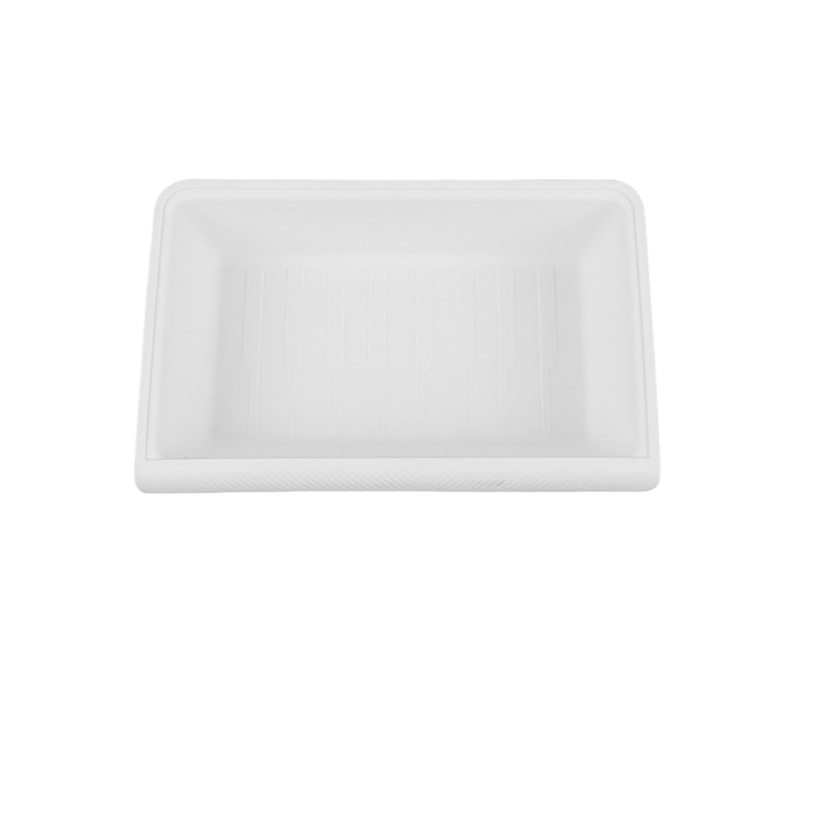 JAYQDZ Kompatibel mit Tesla Model Y TPE-Aufbewahrungsbox unter dem Sitz, waschbare Aufbewahrungsbox unter dem Sitz(White) von JAYQDZ