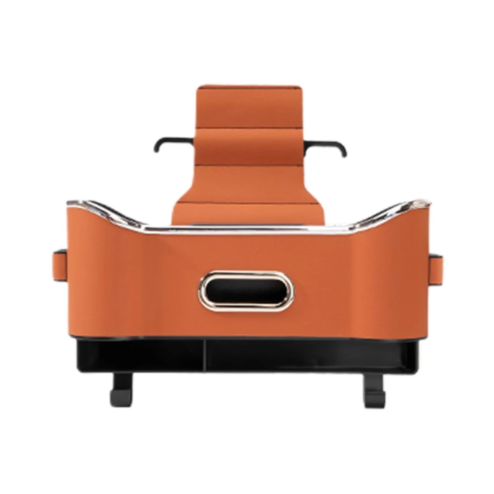 JAYQDZ Multifunktionale Auto-Kopfstützen-Aufbewahrungsbox, Partitionsdesign, Auto-Hänge-Aufbewahrungsbox, Kleinigkeiten for Getränkehalter(Orange1) von JAYQDZ