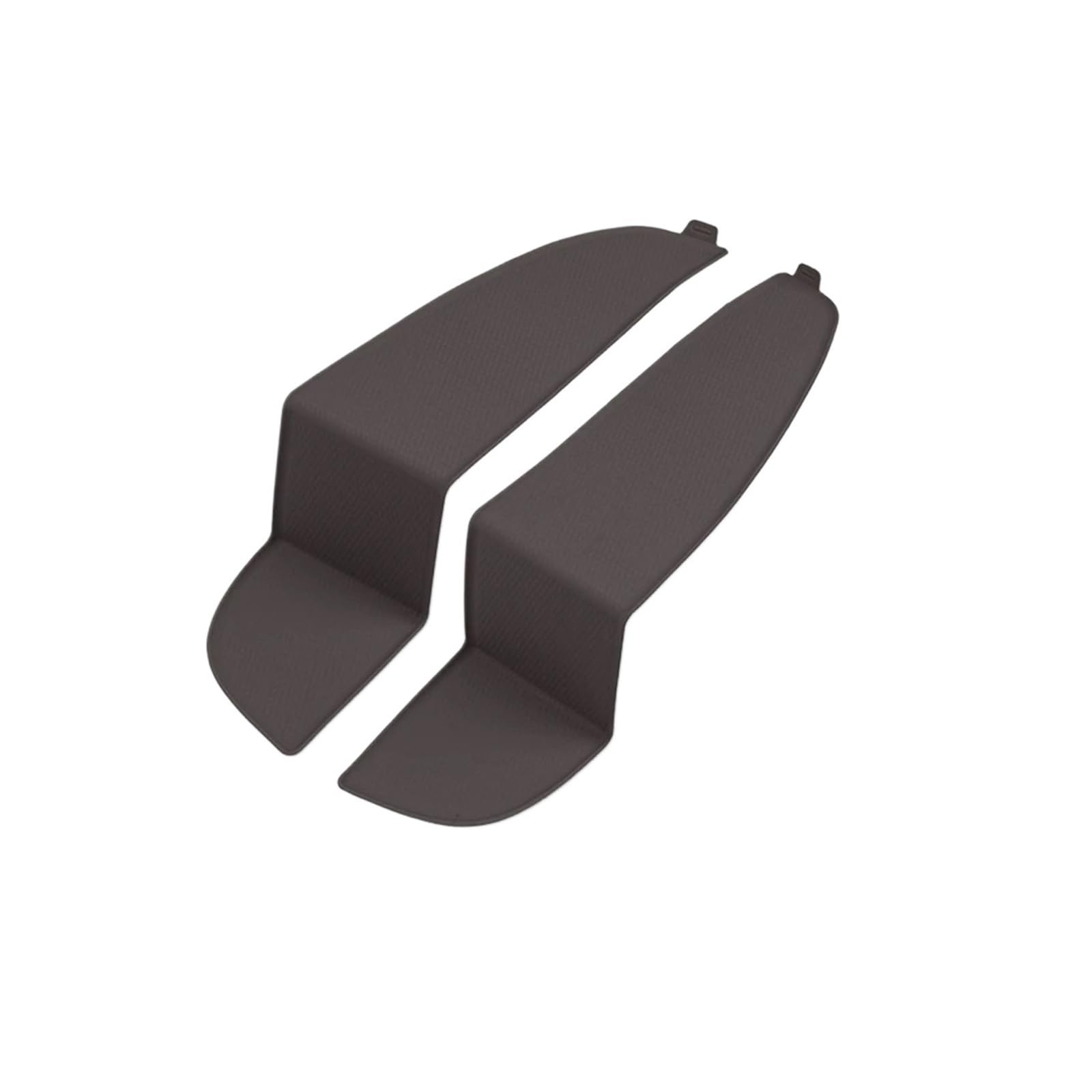 JAYQDZ Türaufbewahrungsboxmatte Kompatibel for DENZA D9 Dritte Reihe Türschlitzmatte Aufbewahrungsbox Wasserbecher Silikon Autozubehör 2023 2024 2025(B Brown) von JAYQDZ
