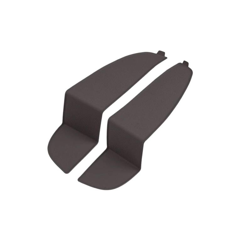 JAYQDZ Türaufbewahrungsboxmatte Kompatibel for DENZA D9 Dritte Reihe Türschlitzmatte Aufbewahrungsbox Wasserbecher Silikon Autozubehör 2023 2024 2025(B Brown) von JAYQDZ