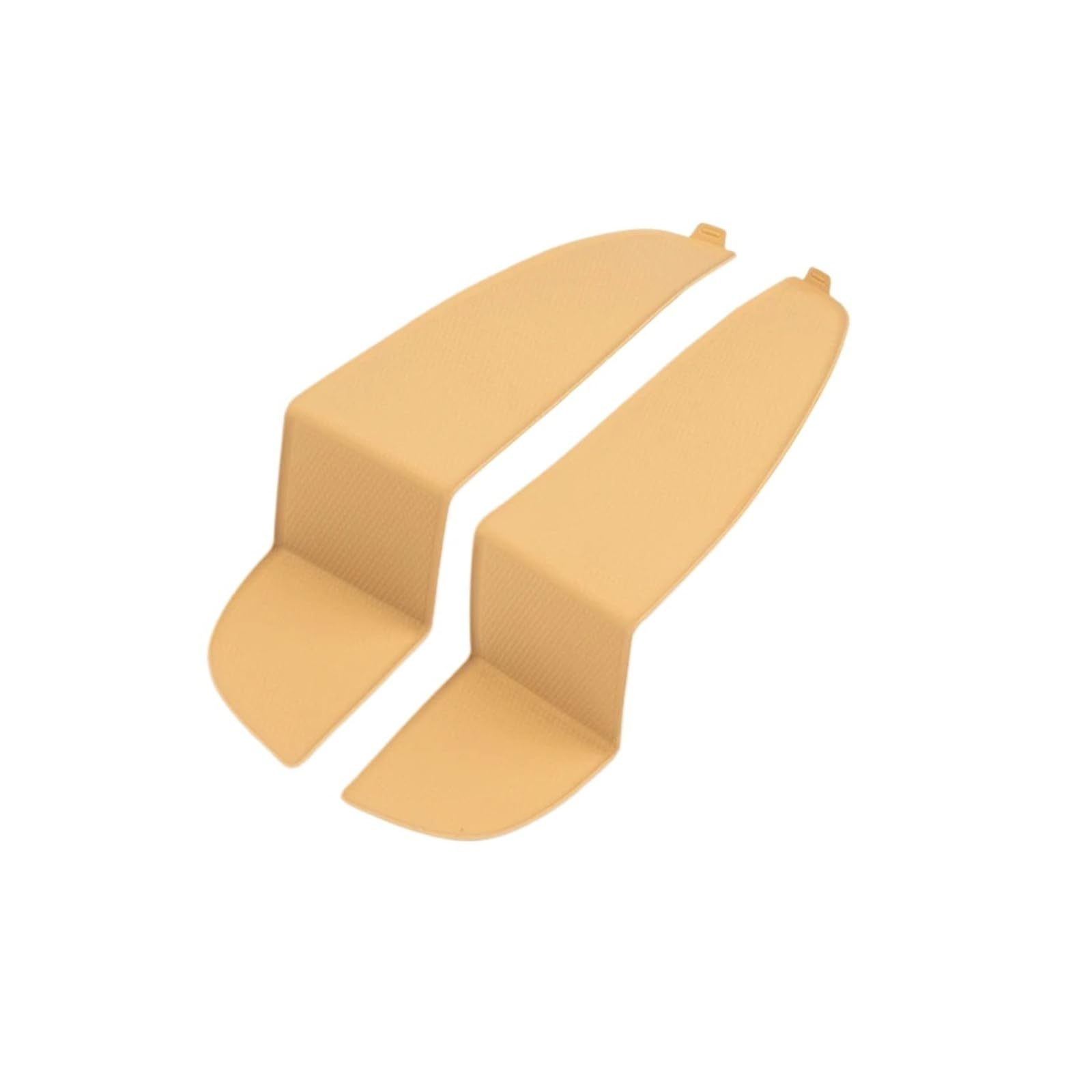 JAYQDZ Türaufbewahrungsboxmatte Kompatibel for DENZA D9 Dritte Reihe Türschlitzmatte Aufbewahrungsbox Wasserbecher Silikon Autozubehör 2023 2024 2025(B Orange) von JAYQDZ