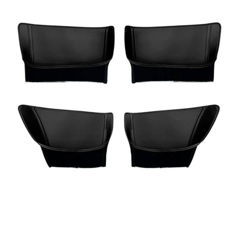 JAYQDZ for Li Lixiang L6 L7 L8 L9 Auto-Styling Türaufbewahrungstasche Türschlitzpolster Innenschutz PU-Lederpolster Zubehör(Black L7) von JAYQDZ