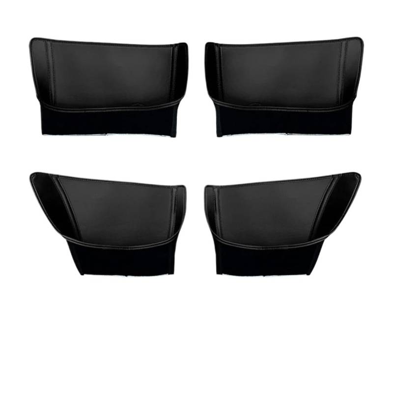 JAYQDZ for Li Lixiang L6 L7 L8 L9 Auto-Styling Türaufbewahrungstasche Türschlitzpolster Innenschutz PU-Lederpolster Zubehör(Black L8) von JAYQDZ