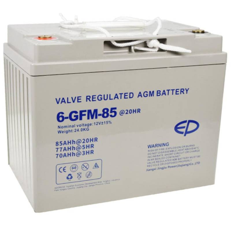 JAZGOT AGM-Batterie, 6-GFM-85, 85Ah, 12V, CBD15-AMC1 von JAZGOT
