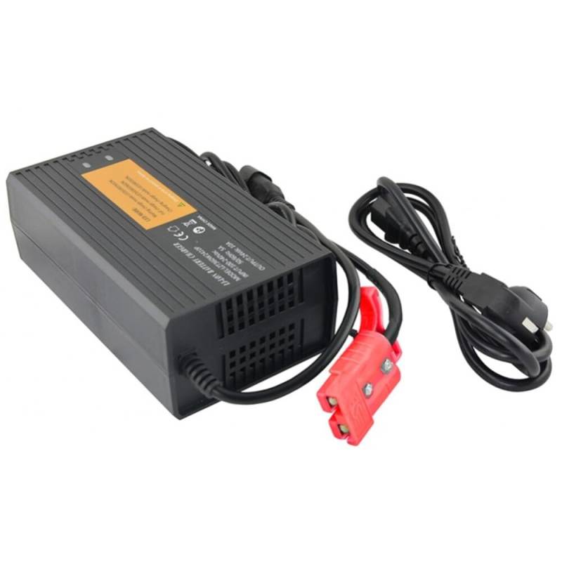 JAZGOT Batterieladegerät für Hubwagen 48V/6A, 180 x 121x 65 mm, inkl. Stecker von JAZGOT