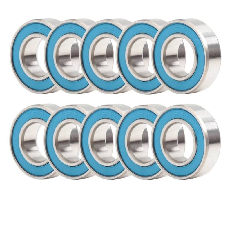 688RS Lager 10 STÜCKE 8x16x5mm ABEC-3 Hobby Elektrische RC Auto Lkw 688 RS 2RS Kugellager 688-2RS Blau Versiegelt von JBGBAL