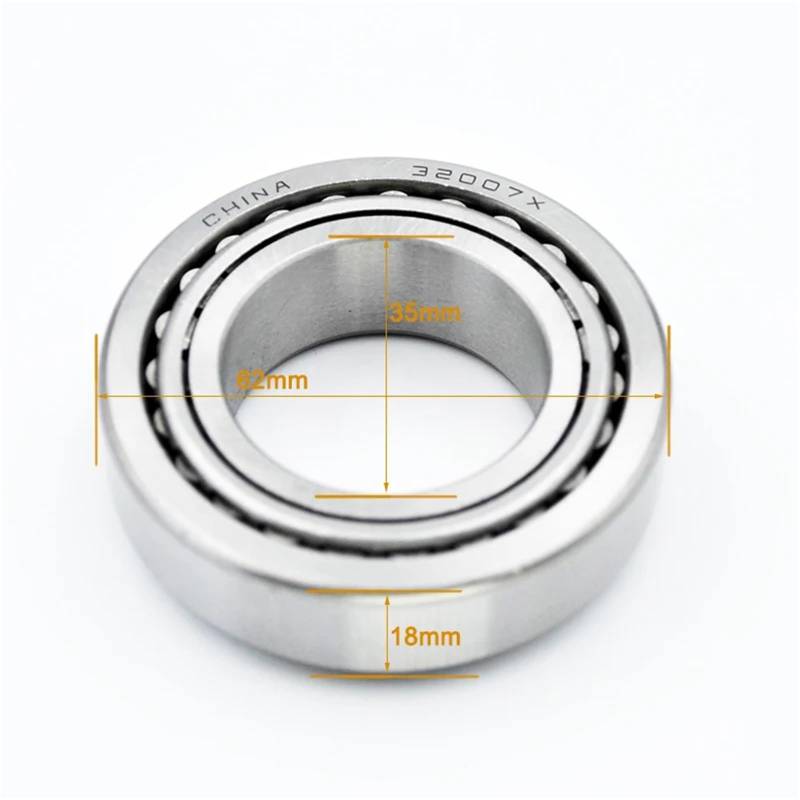 Tapered Roller Bearings 32004 32005 32006 32007 32008 32009 32010 32011 32012 X Bore 20mm 25mm Tapered Bearing(32007X 35x62x18mm) von JBGBAL