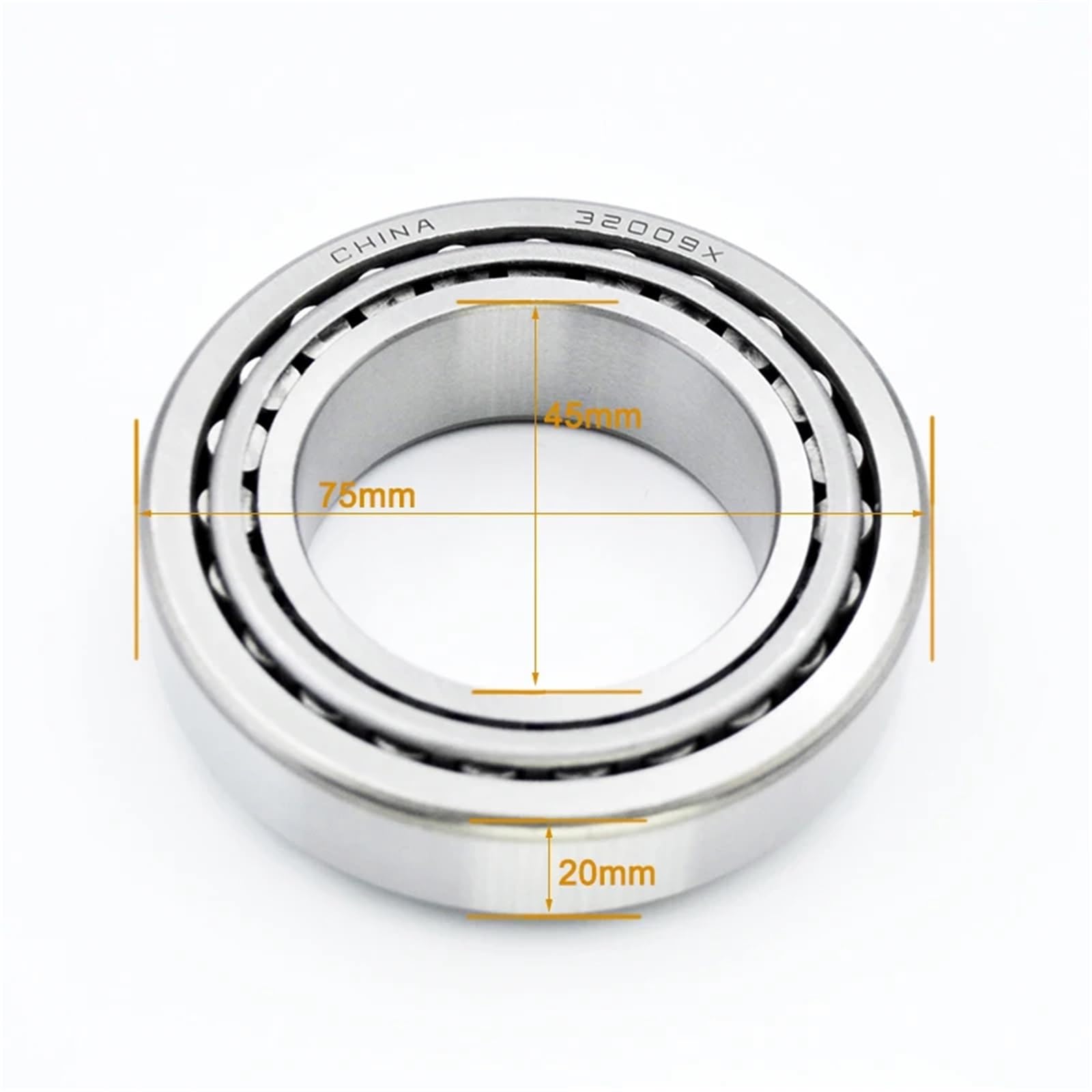 Tapered Roller Bearings 32004 32005 32006 32007 32008 32009 32010 32011 32012 X Bore 20mm 25mm Tapered Bearing(32009X 45x75x20mm) von JBGBAL