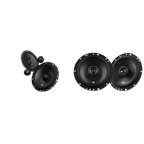 JBL Stage1 601C 2-Wege KFZ Soundsystem - Black & Stage1 61F Auto Lautsprecher Set von Harman Kardon - 200 Watt Auto Boxen 40 Watt RMS - 2 stück Car HiFi Box 16,5cm JBL Stage1 601C 2-Wege KFZ Soundsystem - Black & Stage1 61F Auto Lautsprecher Set von Harman Kardon - 200 Watt Auto Boxen 40 Watt RMS - 2 stück Car HiFi Box 16,5cm von JBL