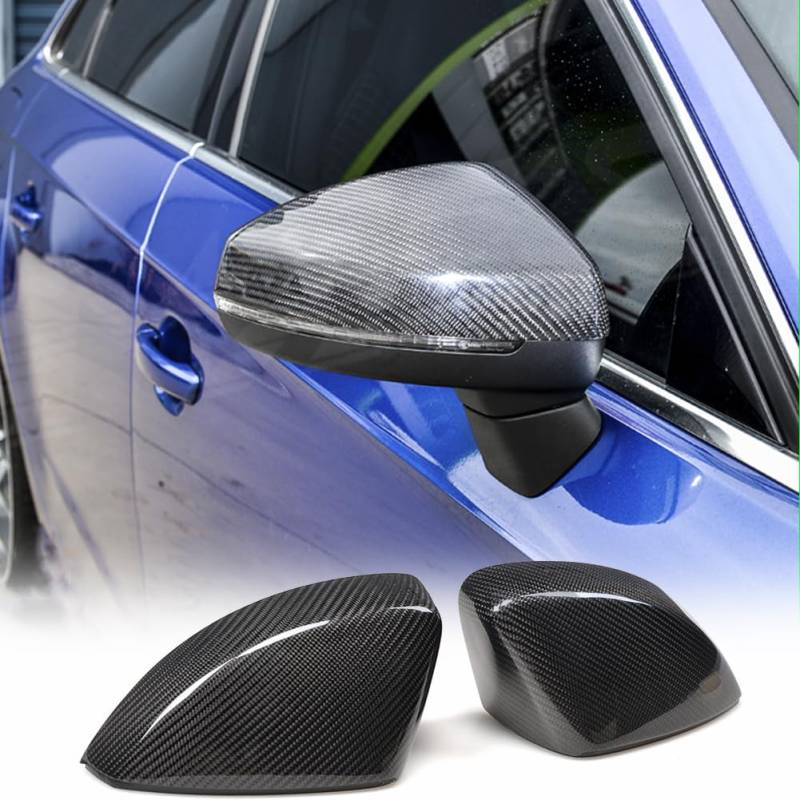 1 Paar Ersatz Carbon Faser Auto Spiegel für A3/S3/RS3 8 V 2014–2016 von JC SPORTLINE