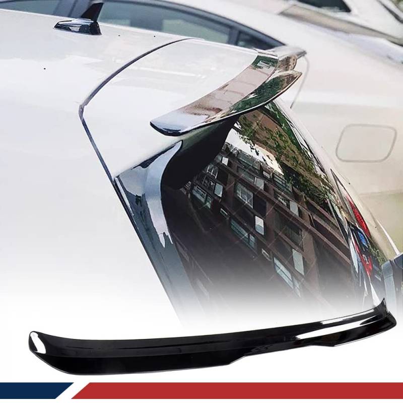 Dachspoiler für Volkswagen VW Golf 7 MK7 VII 7 7.5 2014-2019 ABS Hecktrunk Dachlippe Spoiler Heckflügel Werksauslass (nur für Golf 7 Base/Rline) von JC SPORTLINE