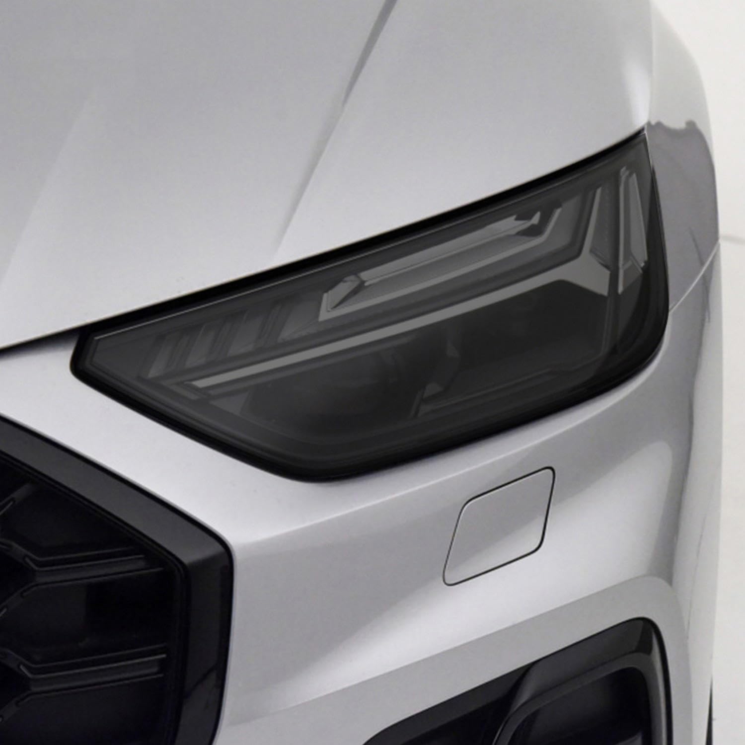 JCAKES Auto Scheinwerfer Schwarz Schutzfolie Transparent TPU Aufkleber für Audi Q5 SQ5 Quattro Facelift 2021 2022 2023 JCAKES Auto Scheinwerfer Schwarz Schutzfolie Transparent TPU Aufkleber für Audi Q5 SQ5 Quattro Facelift 2021 2022 2023 von JCAKES