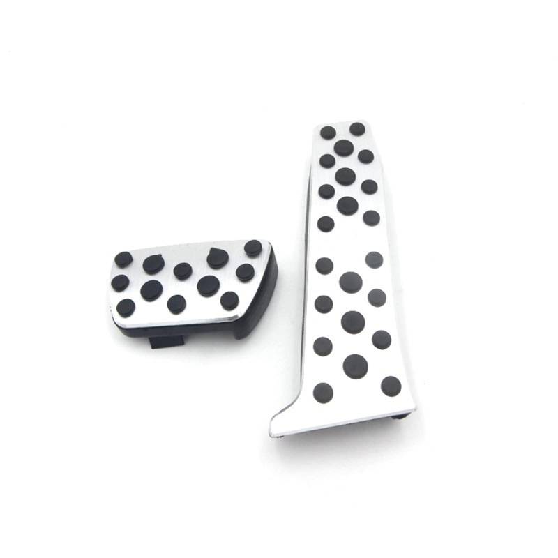 JCVHVOPOK Auto-Fußpedale passend for Lexus NX 2022 2023 NX260 NX350H Aluminiumlegierung Gasbremsfußstütze Pedalabdeckung Zubehör Pedal(AT 2PCS) von JCVHVOPOK