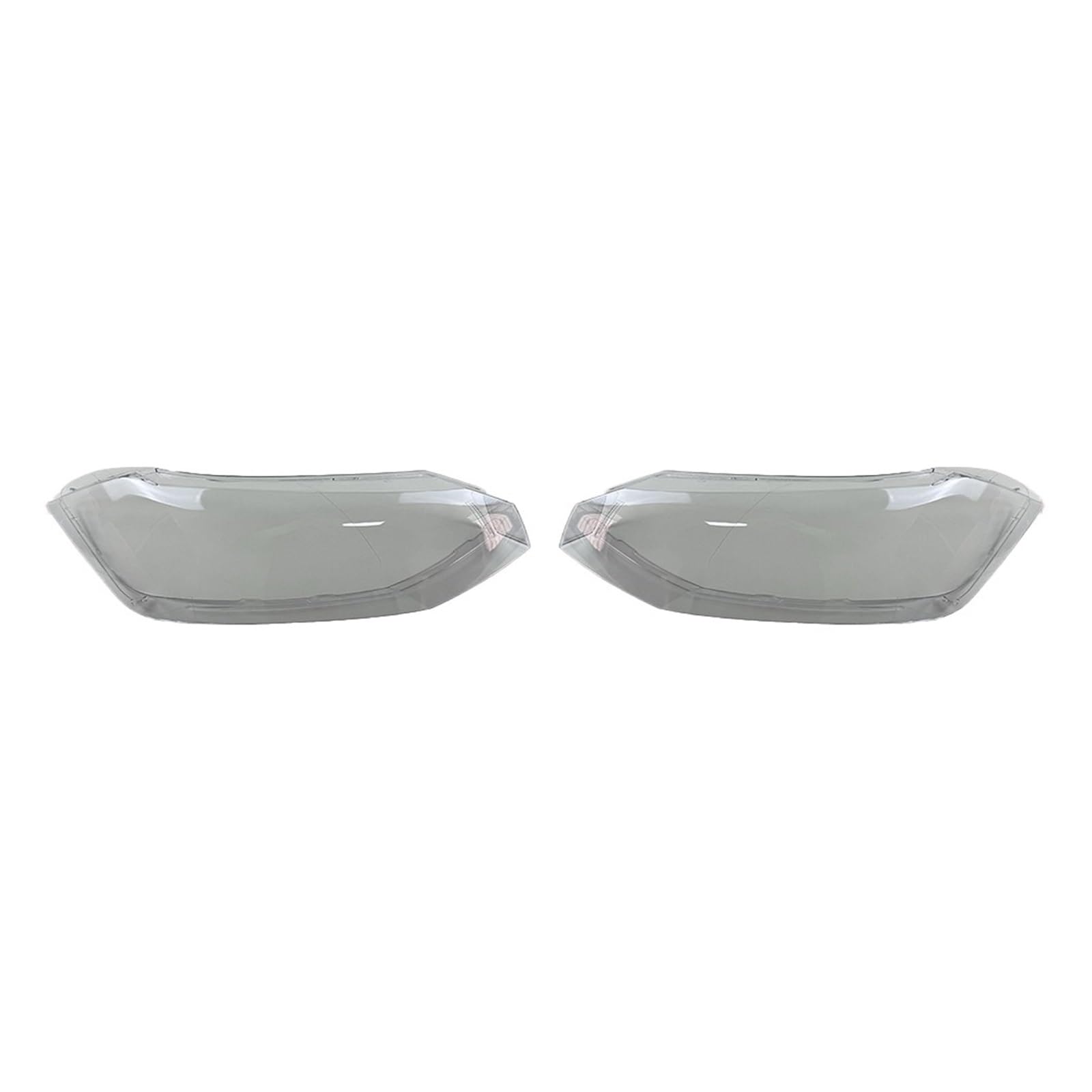 JCVXOELT Auto Front Scheinwerfer Abdeckung Glas Objektiv Shell Fall Lampenschirm Kompatibel for VW Polo 2018 2019(A Pair) von JCVXOELT