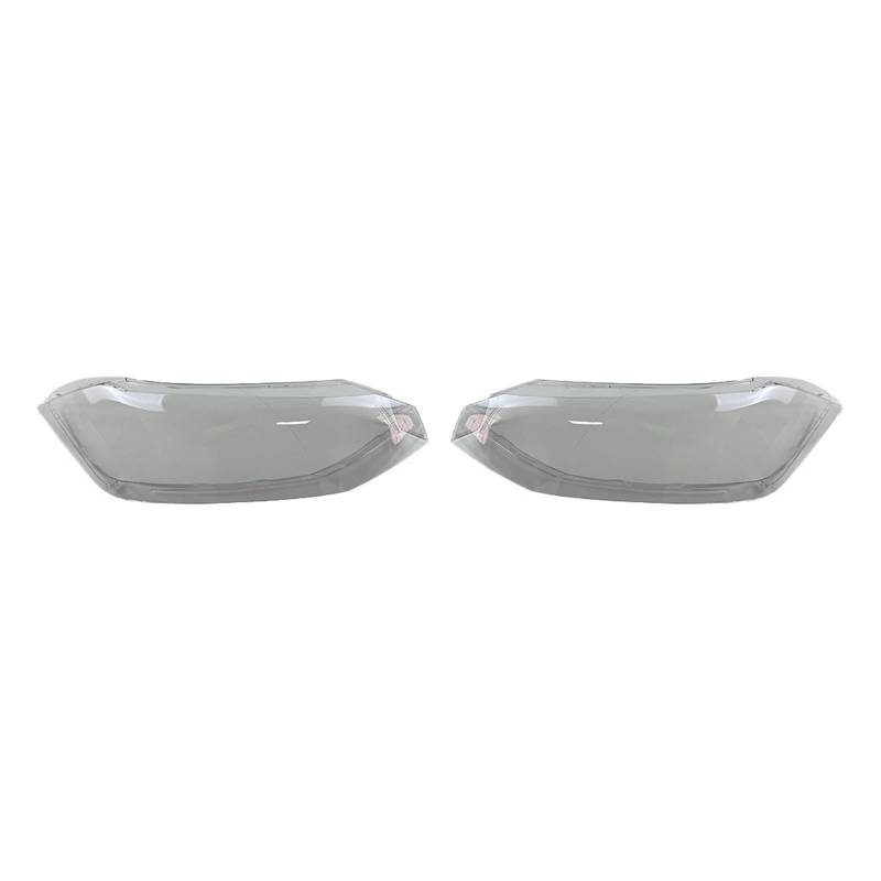 JCVXOELT Auto Front Scheinwerfer Abdeckung Glas Objektiv Shell Fall Lampenschirm Kompatibel for VW Polo 2018 2019(A Pair) von JCVXOELT
