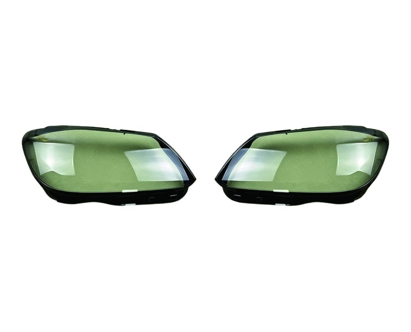 JCVXOELT Auto Front Scheinwerfer Abdeckung Lampenschirm Lampcover Glas Objektiv Shell Kompatibel for VW Touran 2011-2015(A Piar) von JCVXOELT