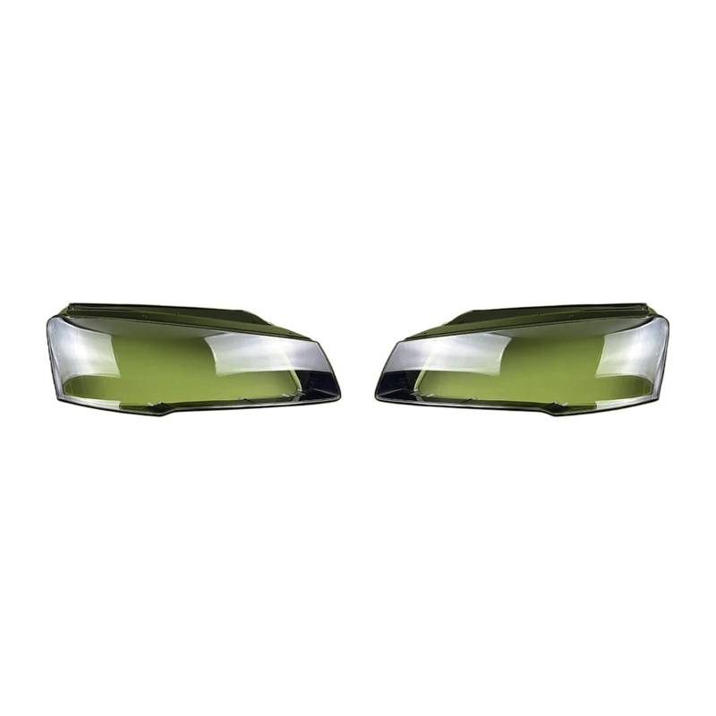 JCVXOELT Auto Front Scheinwerfer Abdeckung Transparent Lampenschirm Glas Kompatibel for Audi A8 A8L D4 2014 2015 2016 2017(A Pair) von JCVXOELT