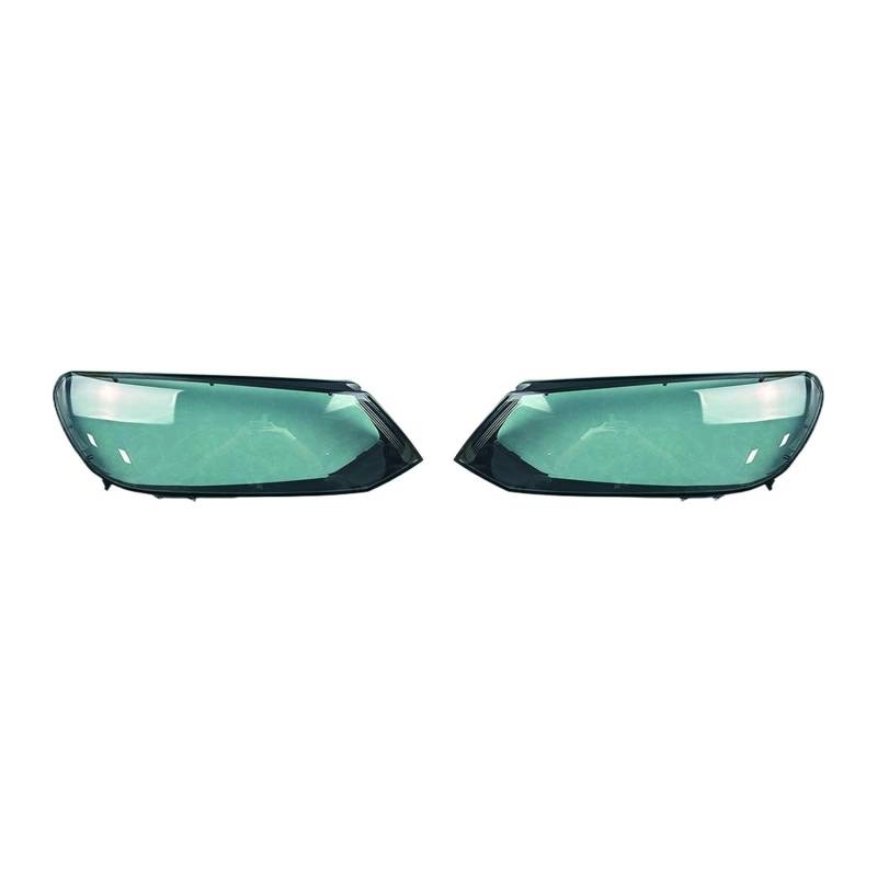 JCVXOELT Auto Frontscheinwerfer Abdeckung Auto Lampenschirm Lampcover Kopf Lampe Glaslinse Shell Kompatibel for VW Touareg 2011-2014(A Piar) von JCVXOELT