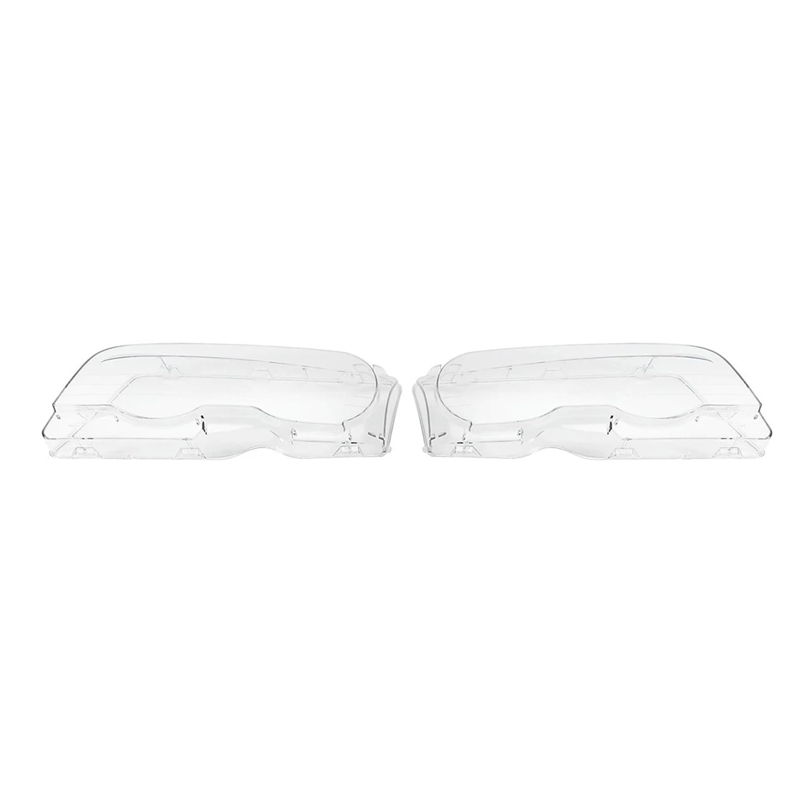 JCVXOELT Auto-Frontscheinwerfer-Objektivabdeckung, klare Scheinwerferschale, transparenter Lampenschirm, kompatibel mit BMW E46 2-Türer 1999–2003 M3 2001–2006, Paar JCVXOELT Auto-Frontscheinwerfer-Objektivabdeckung, klare Scheinwerferschale, transparenter Lampenschirm, kompatibel mit BMW E46 2-Türer 1999–2003 M3 2001–2006, Paar von JCVXOELT