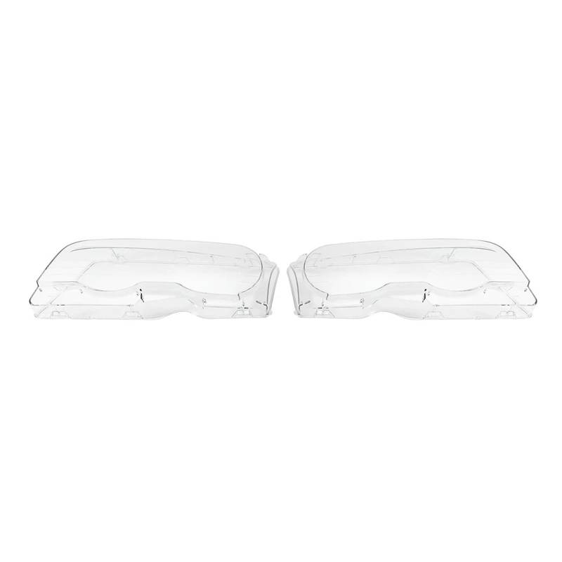 JCVXOELT Auto-Frontscheinwerfer-Objektivabdeckung, klare Scheinwerferschale, transparenter Lampenschirm, kompatibel mit BMW E46 2-Türer 1999–2003 M3 2001–2006, Paar von JCVXOELT