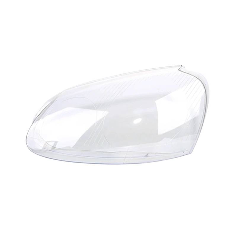 JCVXOELT Auto Lichter Scheinwerfer Kopf Lampe Abdeckung Objektiv Kompatibel for Golf 5 MK5 2005 2006 2007 2008 2009(Left) von JCVXOELT