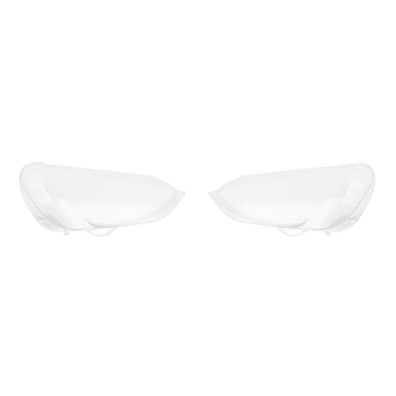 JCVXOELT Auto Scheinwerfer Abdeckung Lampe Shell Maske Lampenschirm Objektiv Glas Kompatibel for S-MAX 2007-2008 von JCVXOELT