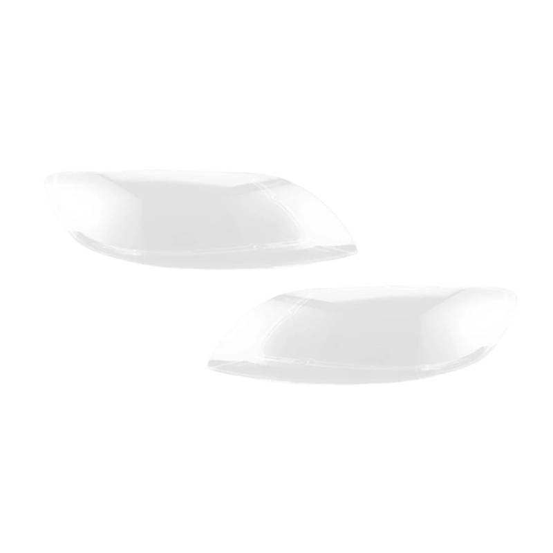 JCVXOELT Auto Scheinwerfer Objektiv Abdeckung Schatten Vorne Auto Licht Shell Kompatibel for Q7 2007-2015 Links + Rechts von JCVXOELT