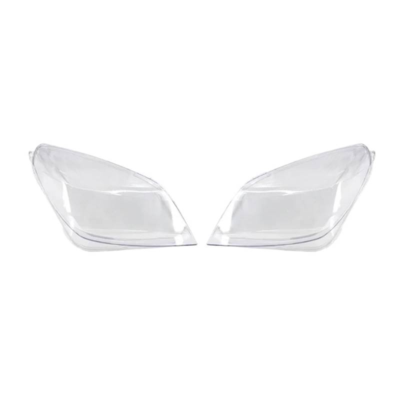 JCVXOELT Autoscheinwerfer-Objektivabdeckung, Lampenschirm, Frontlichtschale, kompatibel for Opel Astra H 2004 2005 2006 2007 2008 2009, 1 Paar von JCVXOELT