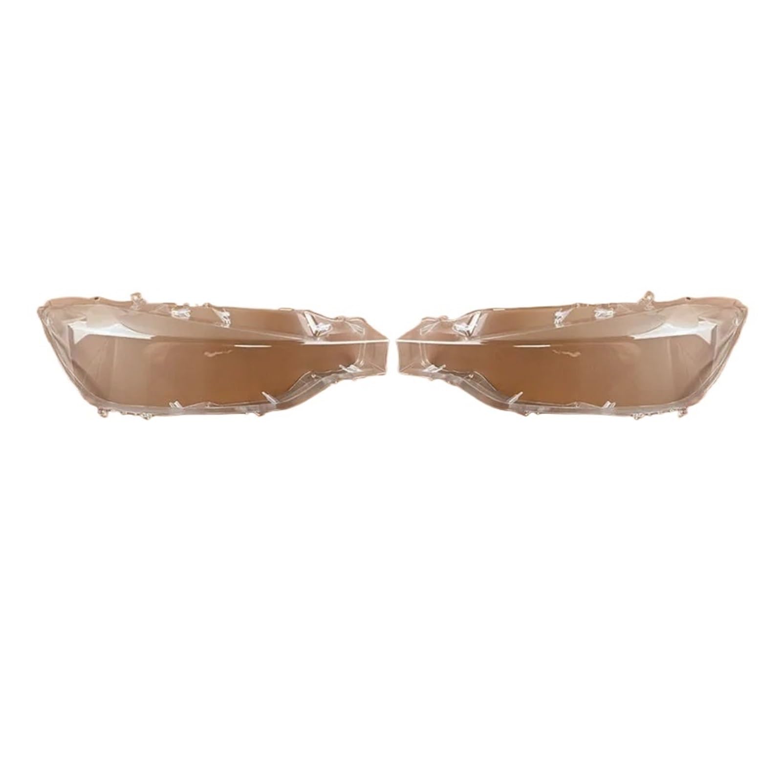 JCVXOELT Autoscheinwerfergehäuse, transparent, Lampenschirm, Scheinwerferabdeckung, Objektiv, Glas, kompatibel mit BMW 3er F30 F35 2013 2014 2015 320 328 316 335(A Pair) von JCVXOELT