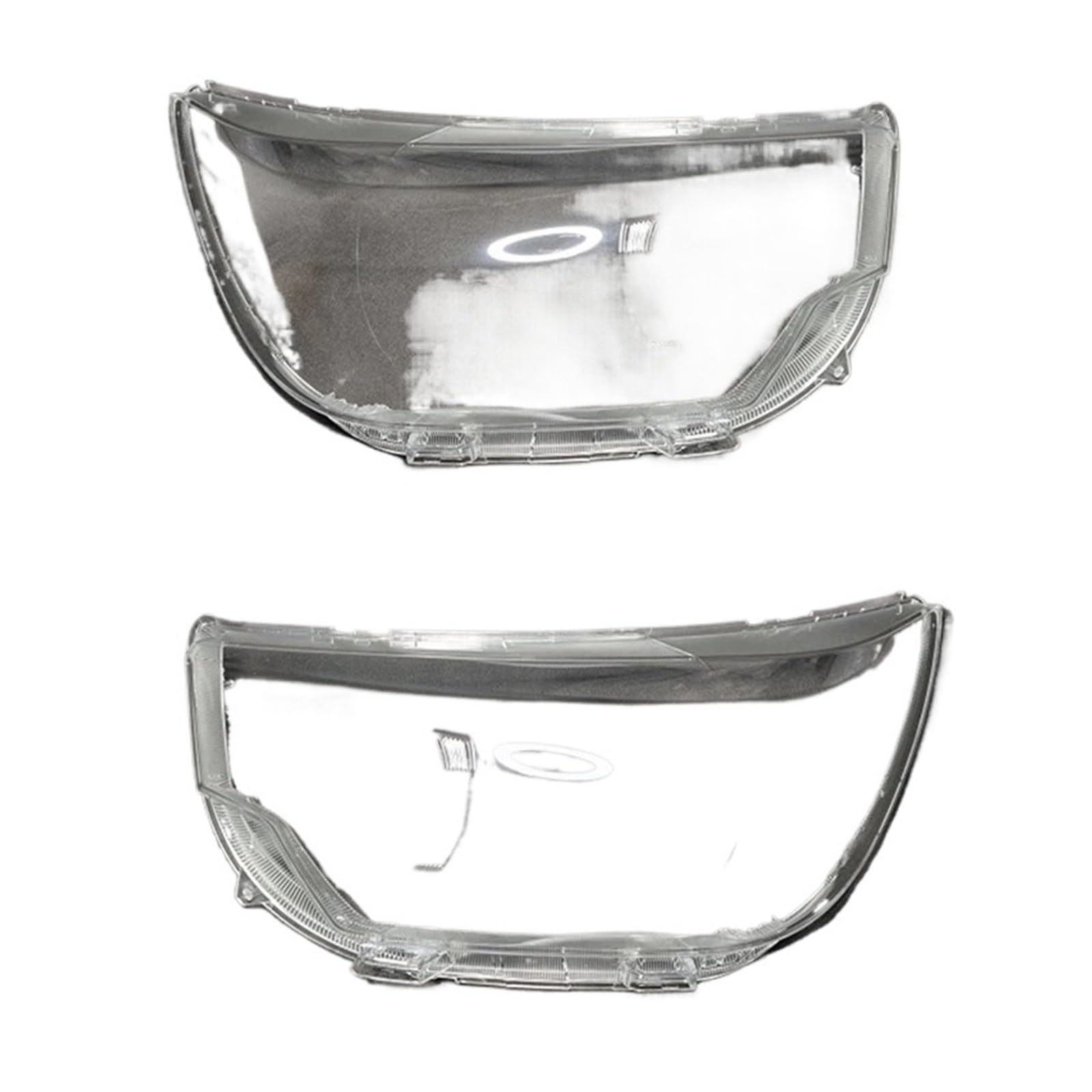 JCVXOELT Autoscheinwerferlinsenschale, Scheinwerferlampenabdeckung, transparentes Lampenschirmglas, kompatibel mit Jac Shuailing T8 2018 2019 2020 2021 2022 2023(Left and Right 2 Pcs) von JCVXOELT