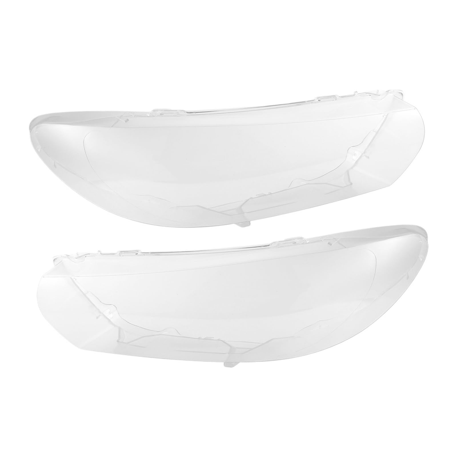 JCVXOELT Ersatz-Scheinwerferlinsenabdeckung for Auto, transparente Lampenschirm-Glasschale, kompatibel mit Scirocco 2008–2014, Paar (Links + rechts) von JCVXOELT