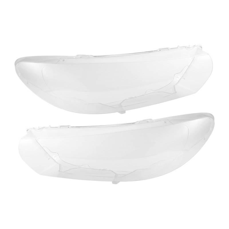 JCVXOELT Ersatz-Scheinwerferlinsenabdeckung for Auto, transparente Lampenschirm-Glasschale, kompatibel mit Scirocco 2008–2014, Paar (Links + rechts) von JCVXOELT