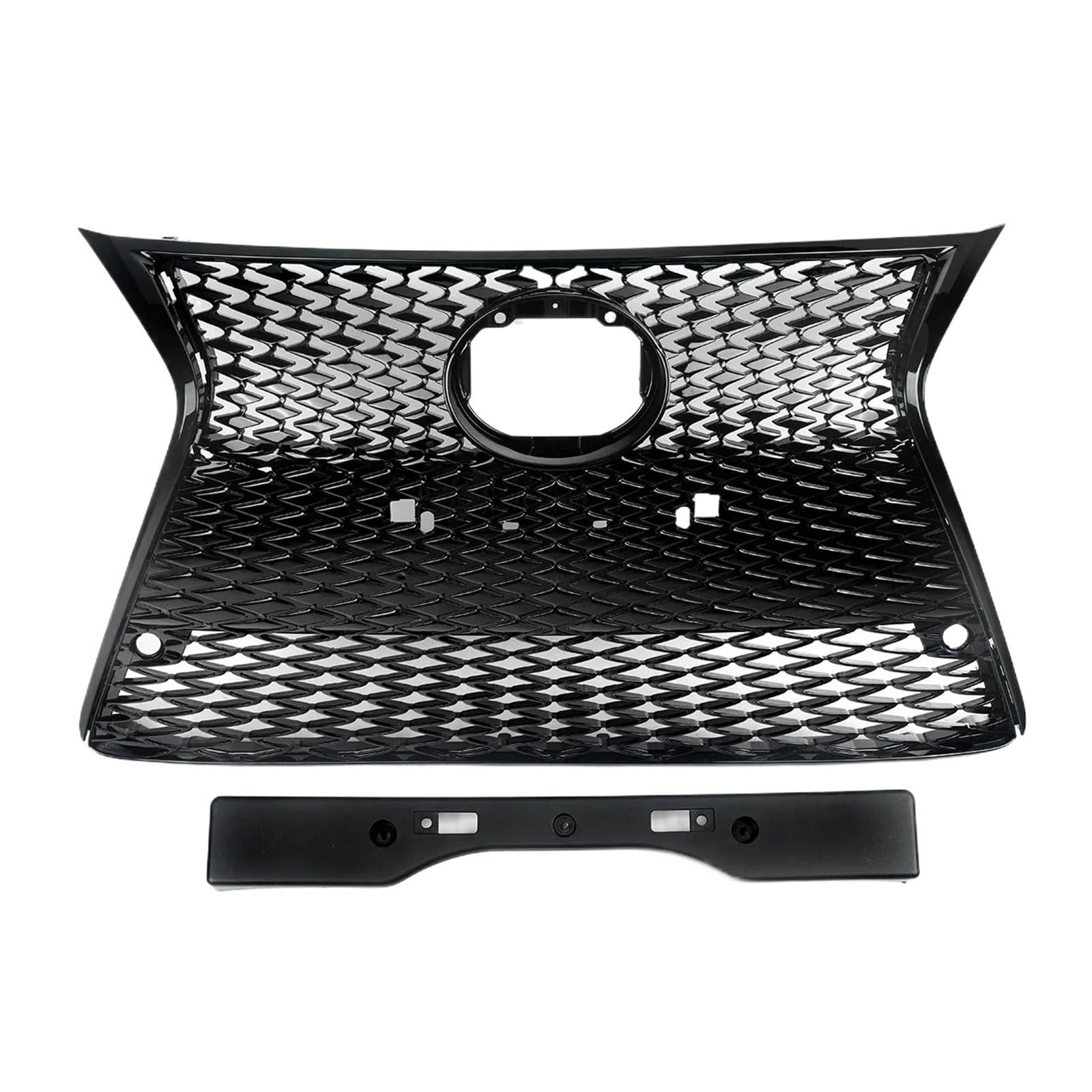 JCVXOELT Frontstoßstangengrill Oberer Unterer Grill Kompatibel for Lexus IS250 IS350 F Sport 2014-2016 Autoteile Body Kit von JCVXOELT