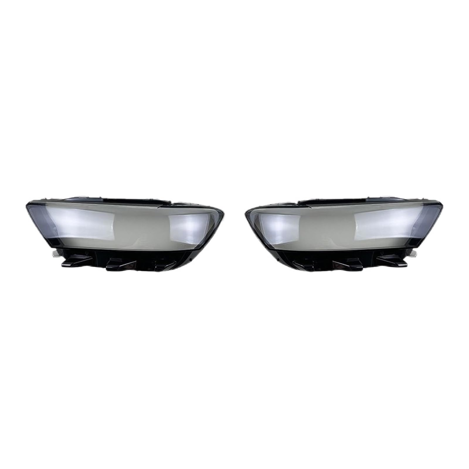 JCVXOELT Scheinwerfer Shell Lampenschirm Scheinwerfer Abdeckung Lampe Transparent Glas Kompatibel for VW T-ROC 2018 2019 2020(A Pair) von JCVXOELT