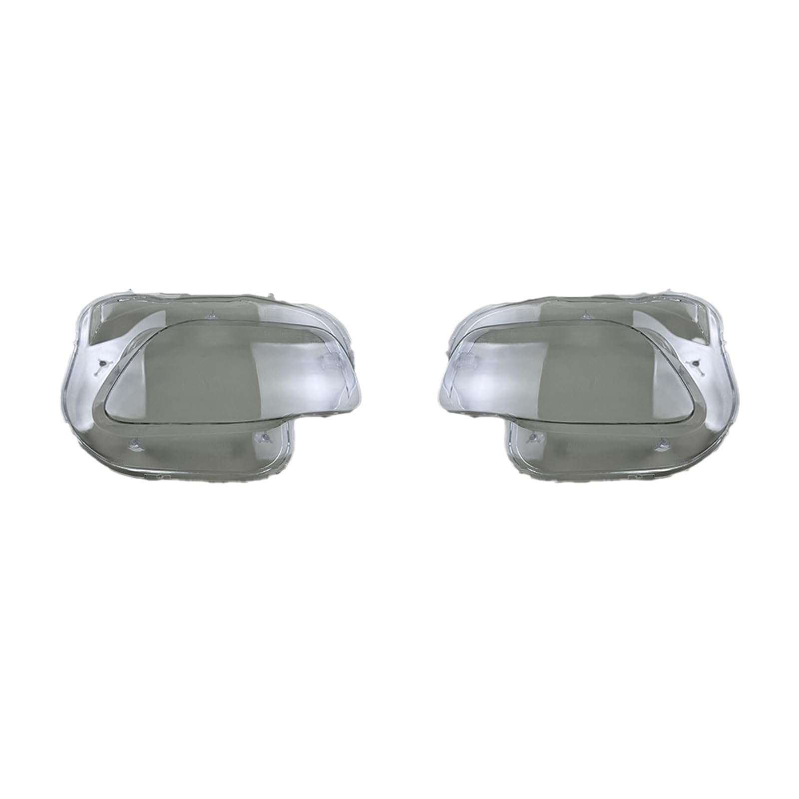 JCVXOELT Scheinwerfer Transparent Lampenschirm Lampe Shell Scheinwerfer Objektiv Abdeckung Glas Kompatibel for Jeep Cherokee 2016 2017 2018 Auto Zubehör(A Pair) von JCVXOELT