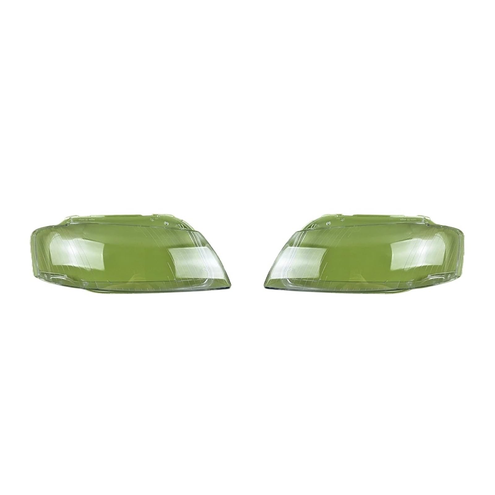 JCVXOELT Scheinwerferabdeckung, transparent, Scheinwerfergehäuse, Objektiv, Glas, Lampenschirm, kompatibel mit Audi A3 2003 2004 2005 2006 2007 2008(A Pair) von JCVXOELT