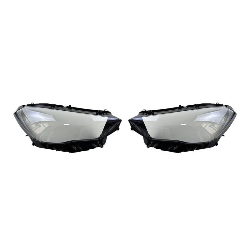 JCVXOELT Scheinwerferabdeckung, transparente Scheinwerferabdeckung, Glaslampenschirm, kompatibel mit Benz GLA X157 GLA180 GLA200 2020 2021 2022(A Pair) von JCVXOELT