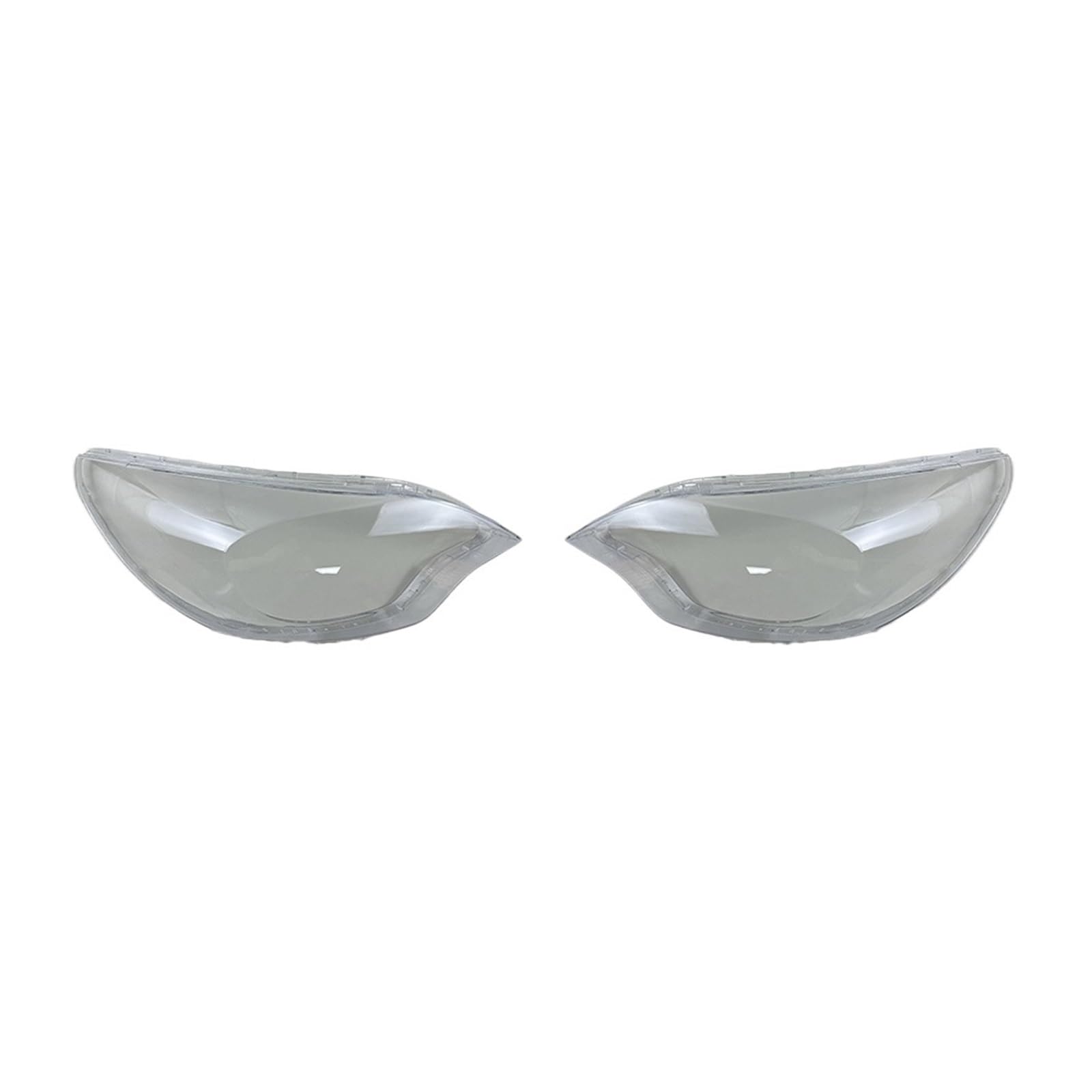 JCVXOELT Scheinwerferabdeckung, transparenter Lampenschirm, Scheinwerfergehäuse, Ersatzglas, kompatibel mit Kia Rio Sedan 2012(A Pair) von JCVXOELT