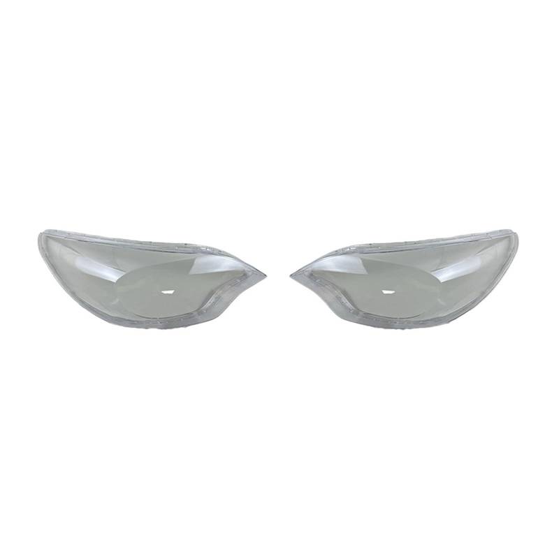 JCVXOELT Scheinwerferabdeckung, transparenter Lampenschirm, Scheinwerfergehäuse, Ersatzglas, kompatibel mit Kia Rio Sedan 2012(A Pair) von JCVXOELT
