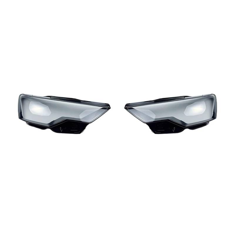 JCVXOELT Scheinwerferabdeckung Linse Transparent Lampenschirm Glas Scheinwerferschale Kompatibel for Audi A6 A6L C8 2019 2020 2021(A Piar) von JCVXOELT